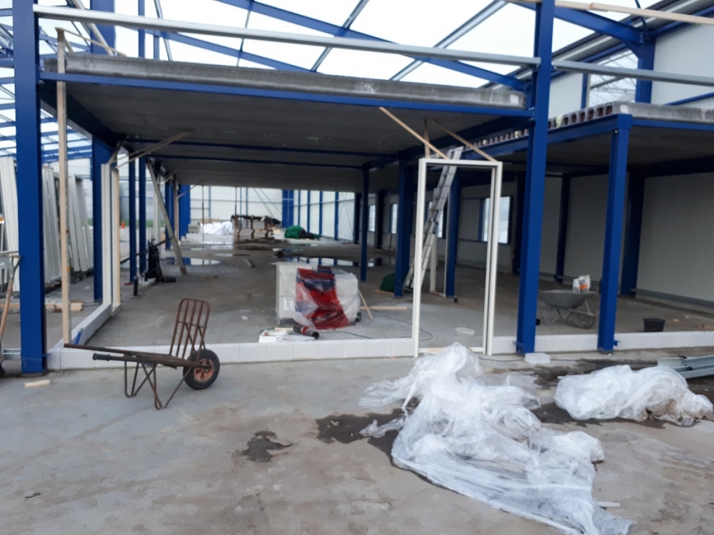 komkommerkwekerij Metselwerk kantine toiletten 2