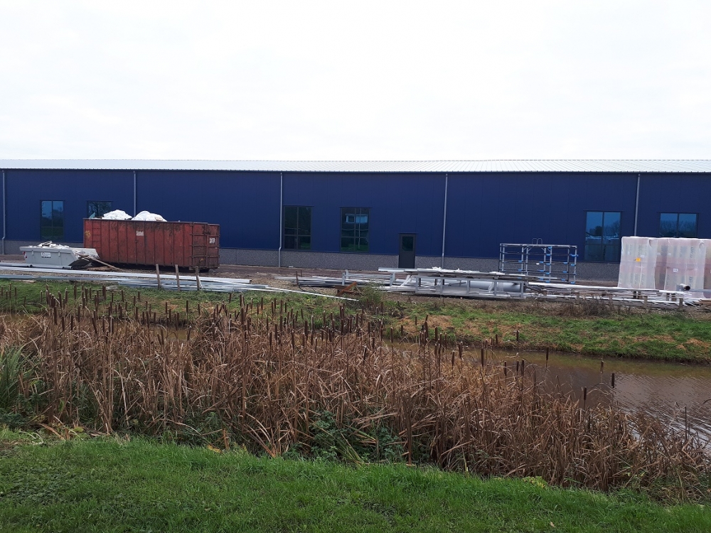 komkommerkwekerij afval